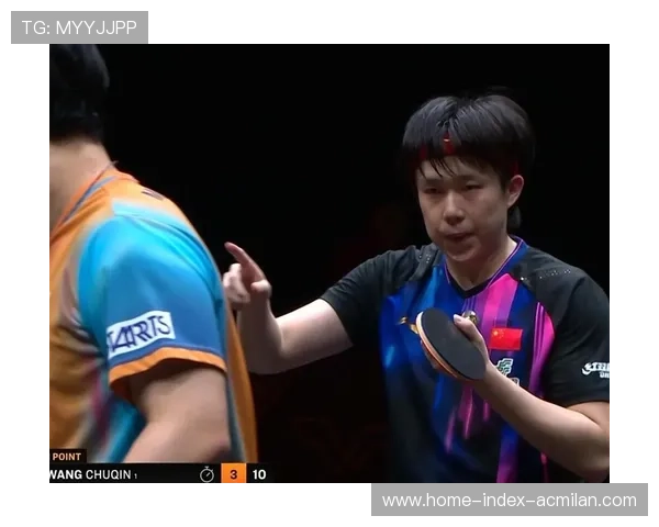 王楚钦反手撕直线秒杀