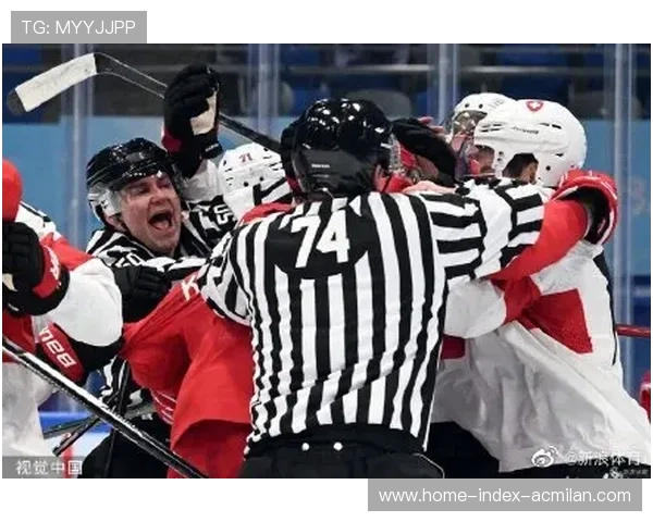 冰球联盟爆发大规模冲突,裁判难以劝阻